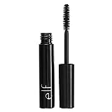 e.l.f. Cosmetics Volumizing Mascara, Mascara For Fuller, Thicker-Looking Lashes, Enriched With Vitamin E, Black,0.19 Fl Oz (Pack of 2)