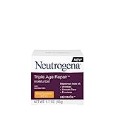 Neutrogena Triple Age Repair Anti-Aging Daily Facial Moisturizer with SPF 25 Sunscreen & Vitamin C, Firming Anti-Wrinkle Face & Neck Cream for Dark Spots, Glycerin & Shea Butter, 1.7 oz