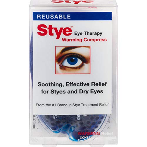 Stye Eye Therapy Reusable Warming Compress, Relief for Styes and Dry Eyes, Reusable