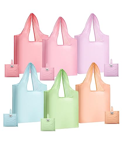 Mr. Pen- Reusable Grocery Bags, 6 Pack, 50 LBS, Foldable Grocery Bags Reusable Shopping Bags, Reusable Bags, Shopping Bags for Groceries, Reusable Bags for Groceries, Reusable Grocery Bags Foldable