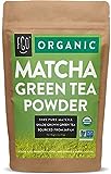 FGO Organic Matcha Green Tea Powder, Japanese Culinary Grade, Resealable Kraft Bag, 4oz
